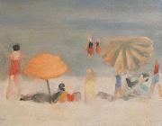 Clarice Beckett Beach Scene oil painting artist